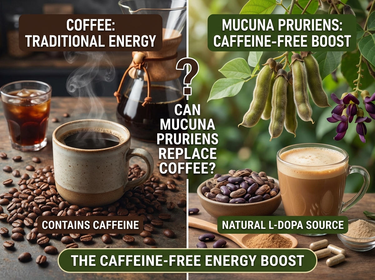 Can Mucuna Pruriens Replace Coffee? The Caffeine-Free Energy Boost