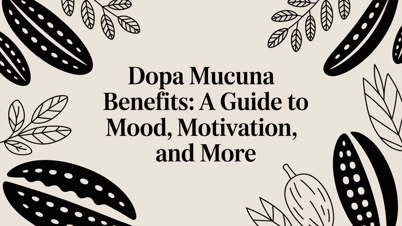 Dopa Mucuna Benefits: A Guide to Mood, Motivation, and More