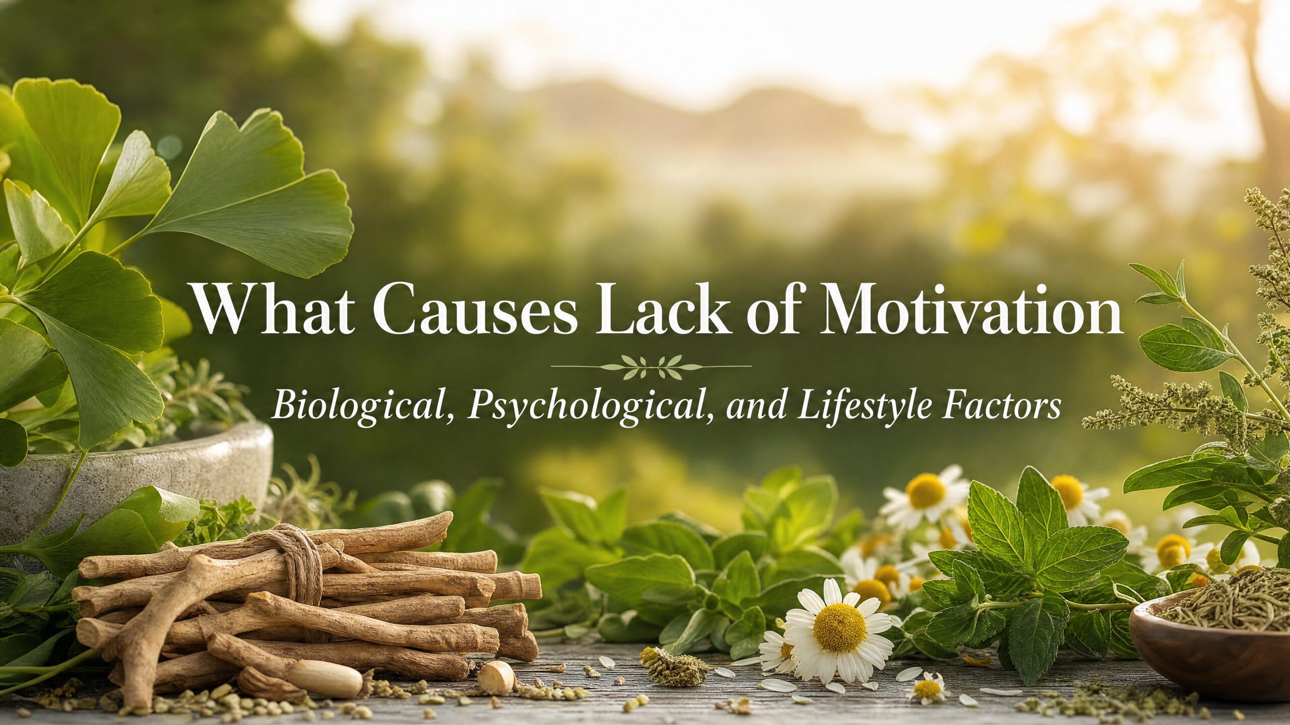 What Causes Lack of Motivation: biological, psychological, and lifestyle factors