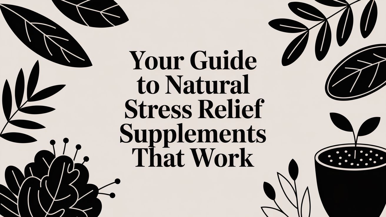 Your Guide to Natural Stress Relief Supplements That Work