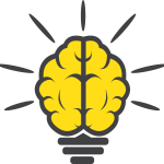 Brain Light Bulb