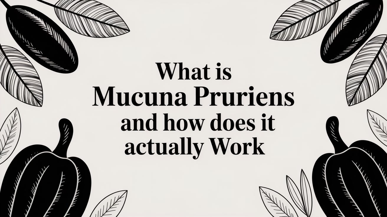 What is Mucuna pruriens and how does it work